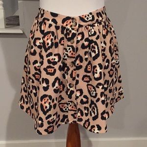 Cheetah skirt NEVER WORN